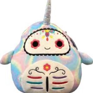 Colorful Narwhal Stuffed Animal
